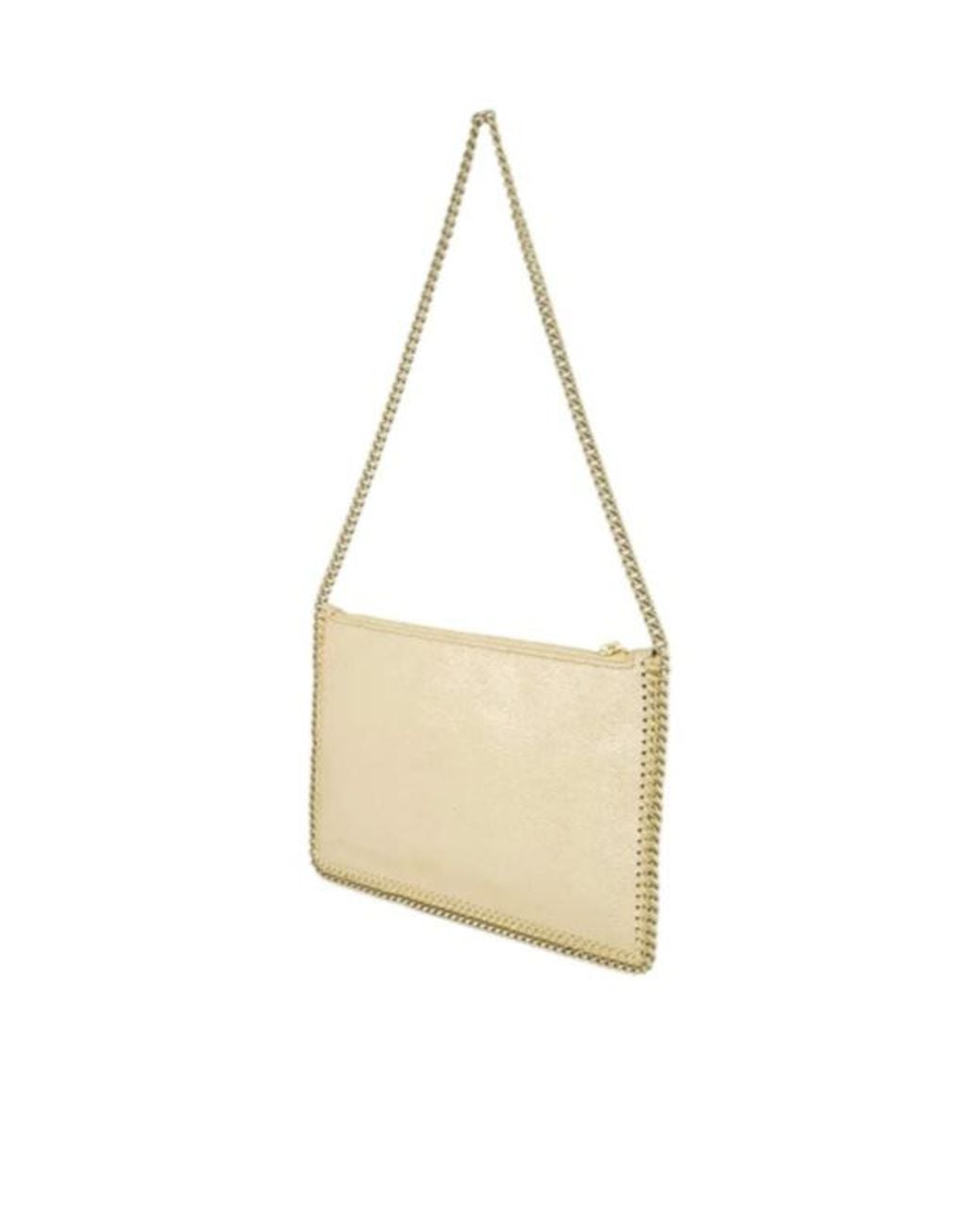 Stella McCartney Metallic Falabella Clutch Bag