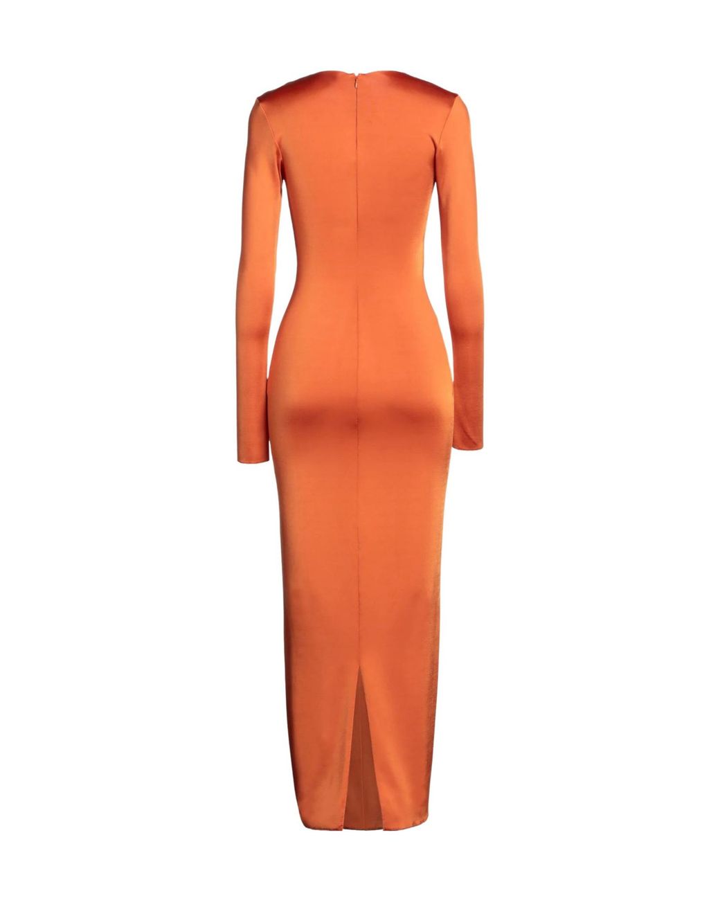 Marni Orange Fitted Dress