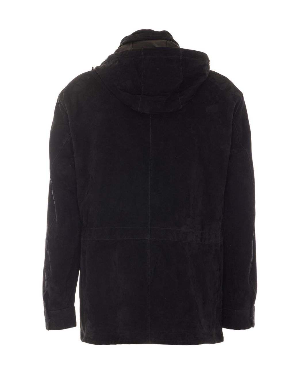 Tom Ford Black Long Sleeve Hooded Jacket for men