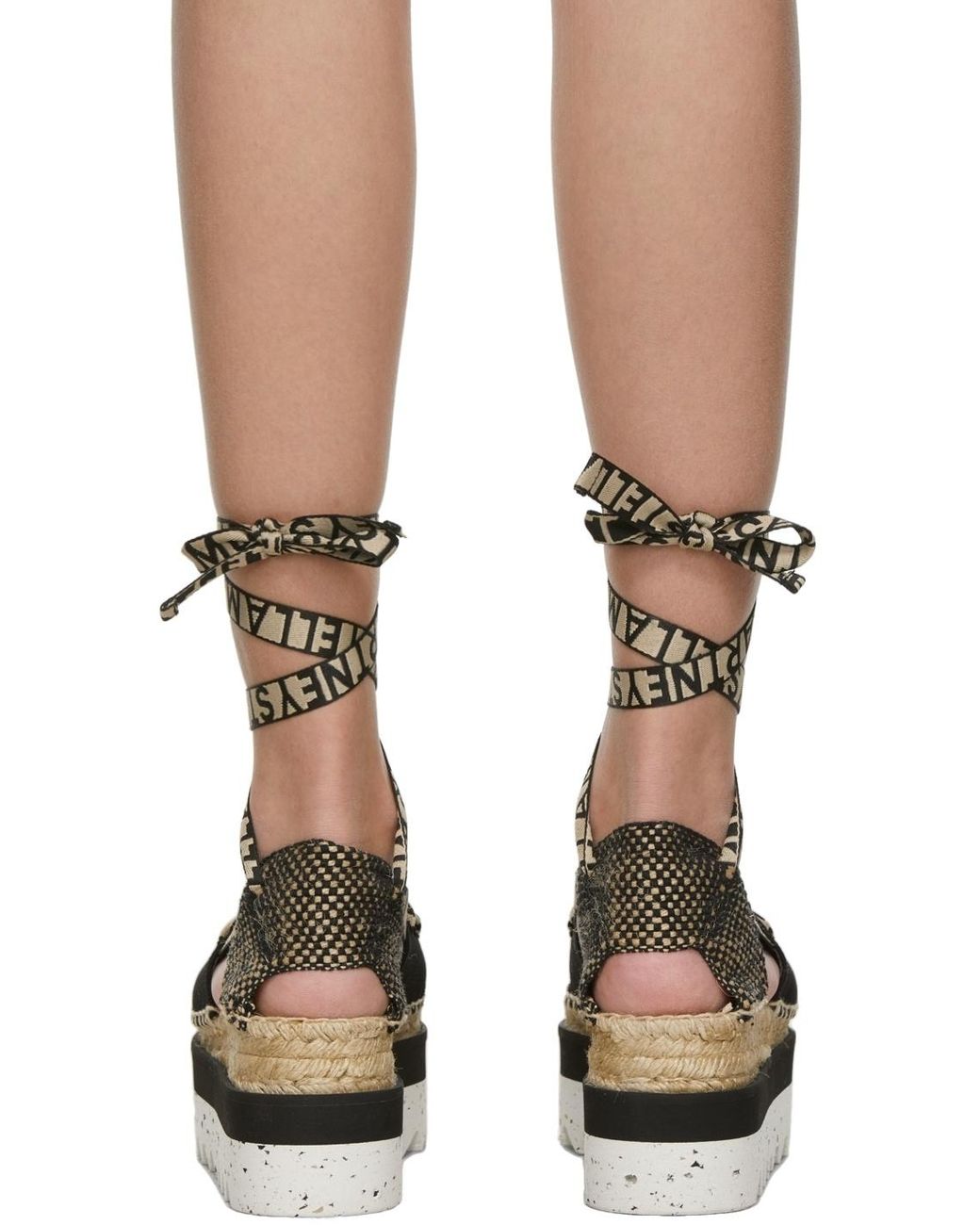 Stella McCartney Black Flat Shoes