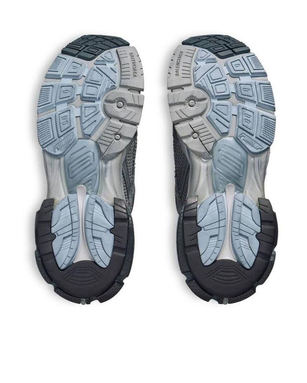 Balenciaga Blue Runner Lace-Up Sneakers for men