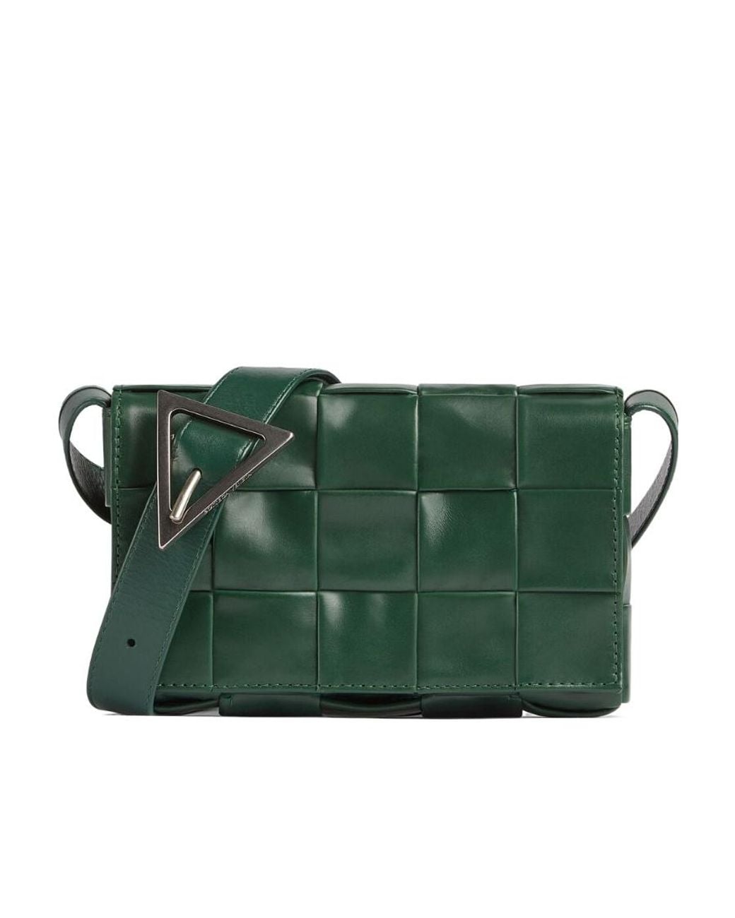 Bottega Veneta Green Cassette Small Shoulder Bag for men