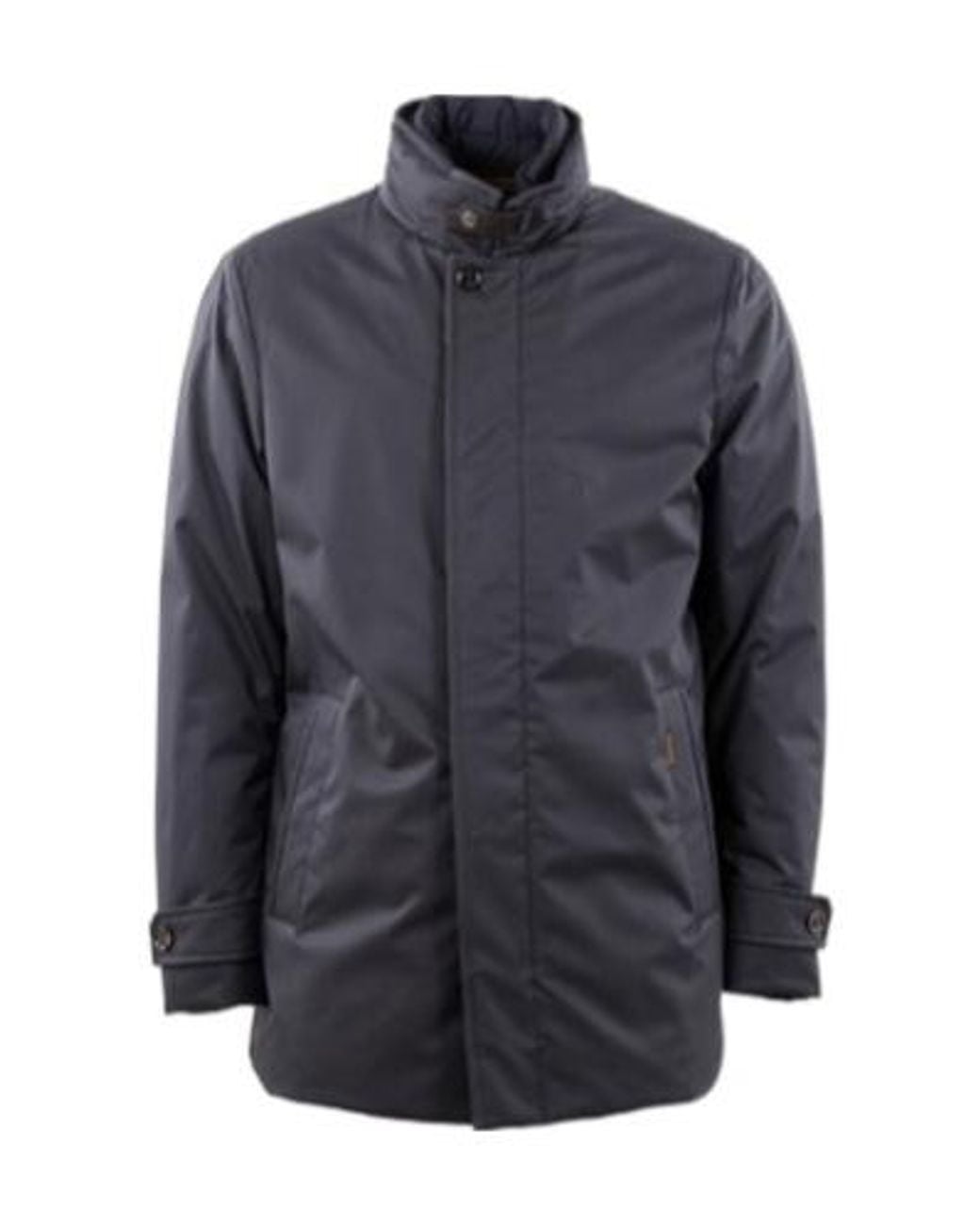 Moorer Blue Gorner-Kn Quilted Down Jacket for men