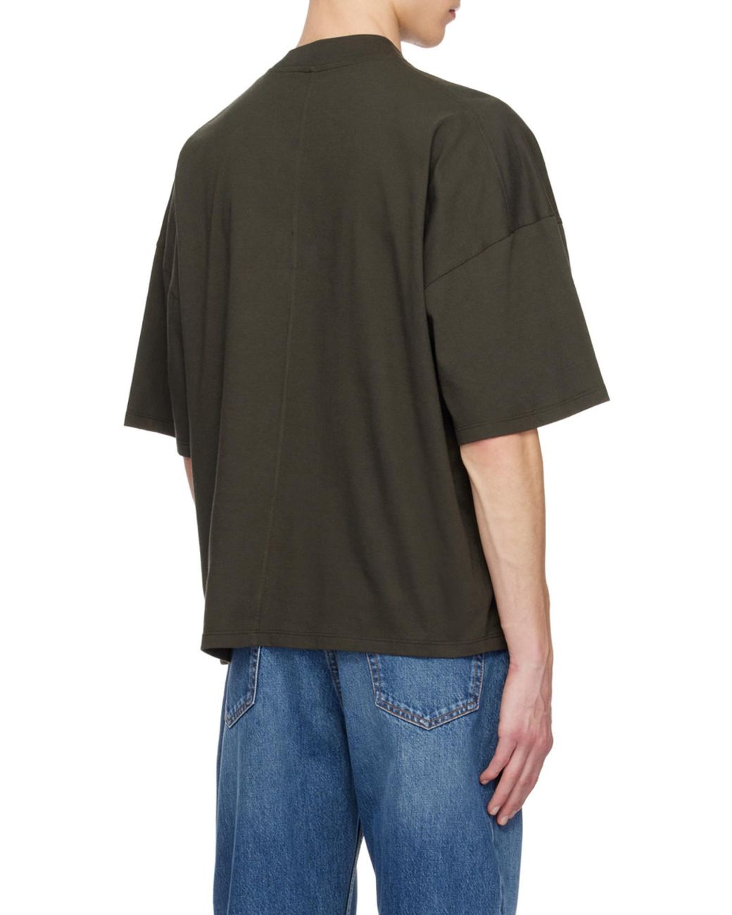 The Row Black Short-Sleeved T-Shirt for men