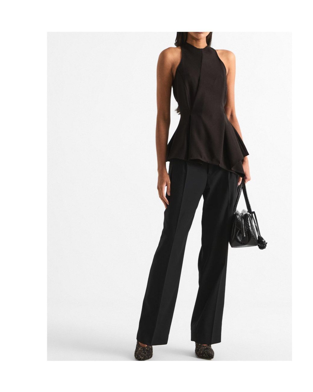 Magda Butrym Black Simple Shirt