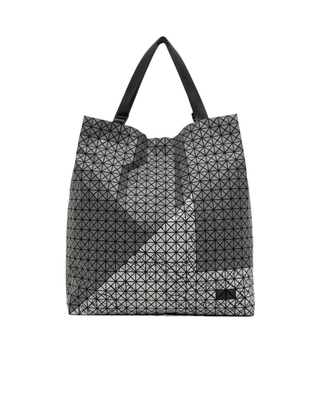 Issey Miyake Black Cart S Autobahn Geometric-Panelled Tote Bag for men