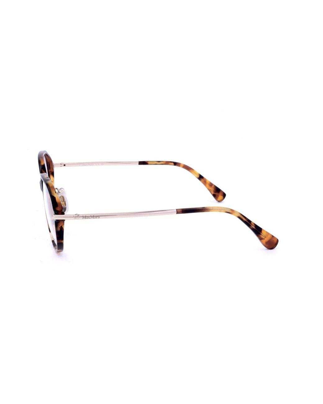 Max Mara White Square Frame Glasses