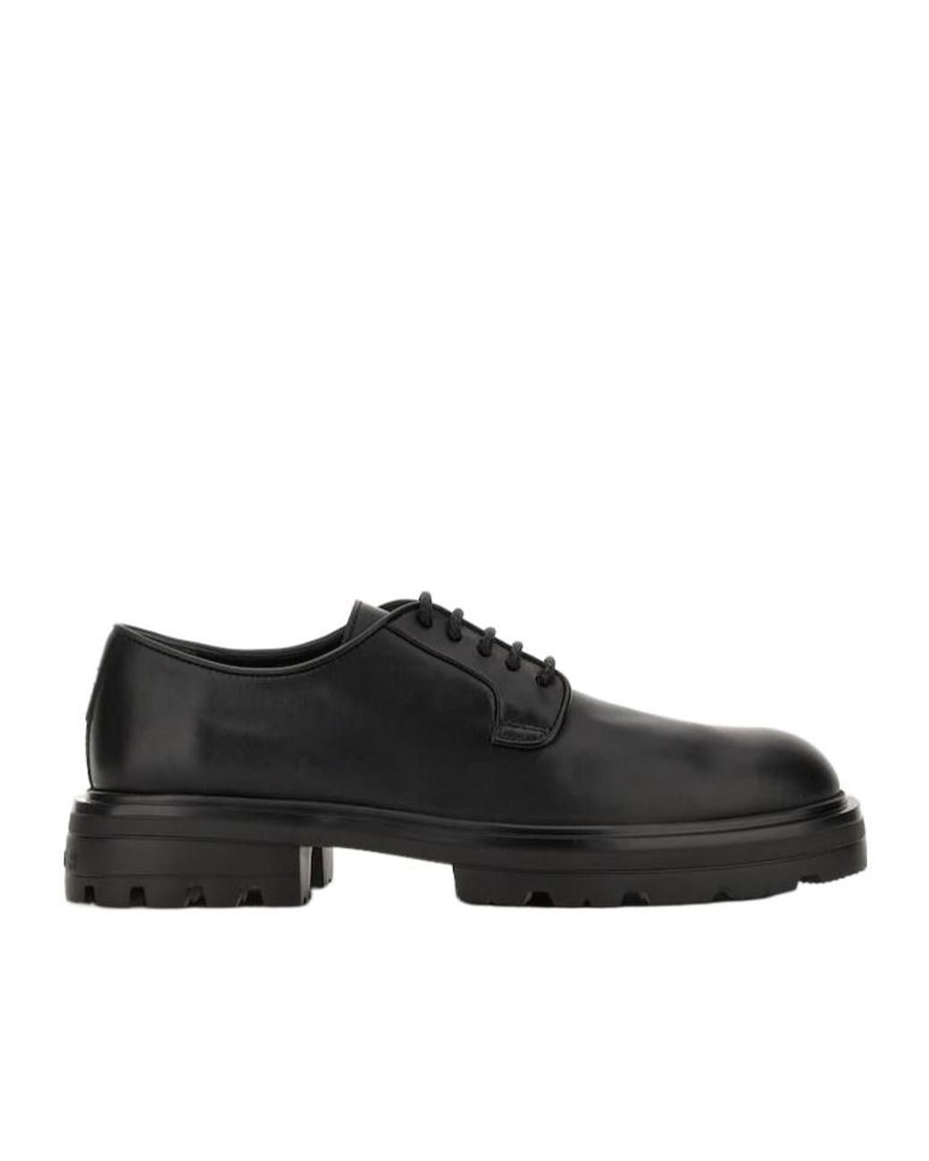 Hogan Black H673 Lace-Up Shoes for men