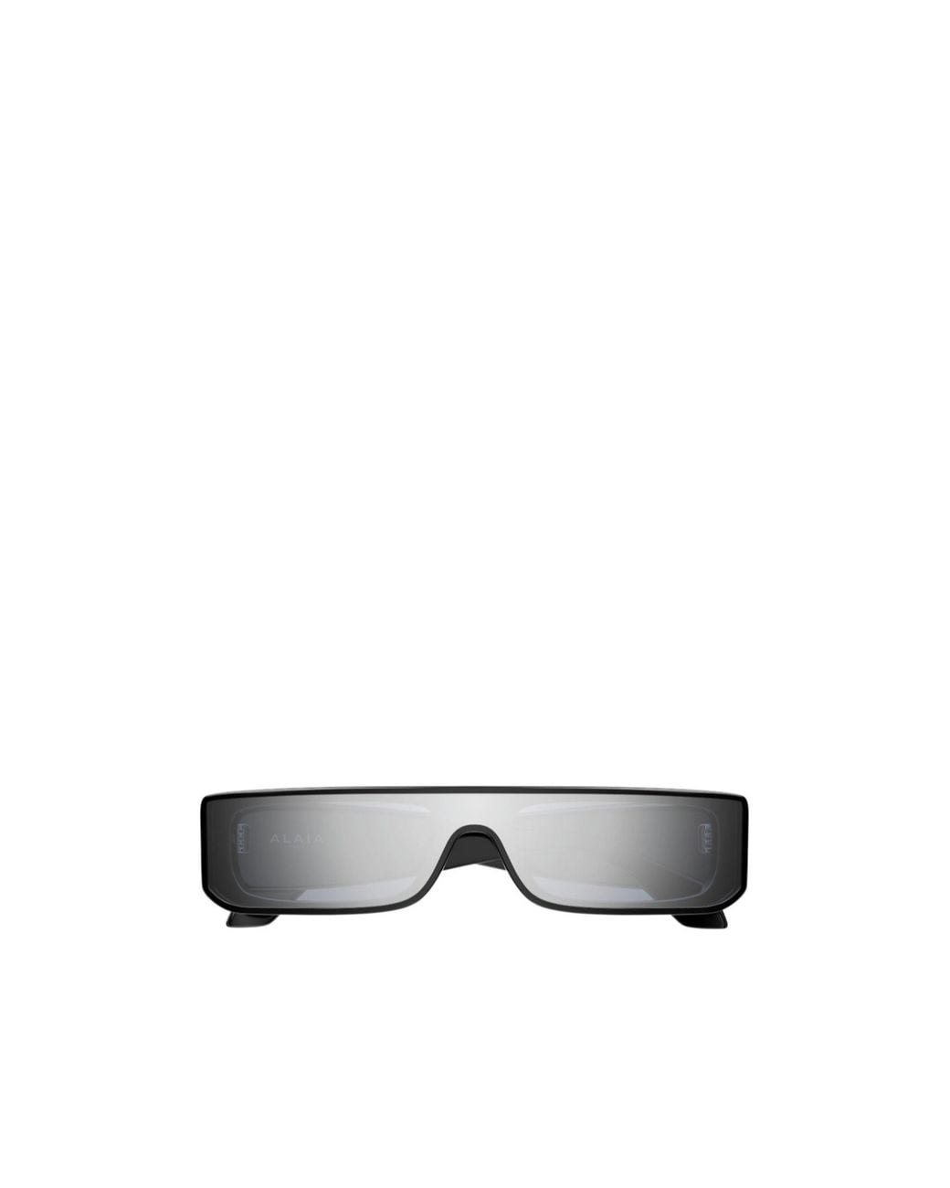 Alaïa White Rectangular Sunglasses