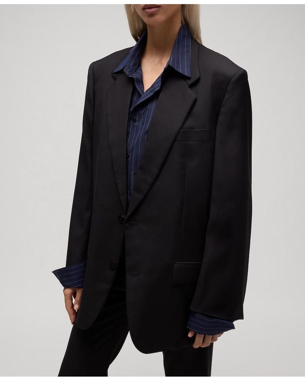 Gucci Black Regular-Fit Single-Breasted Blazer