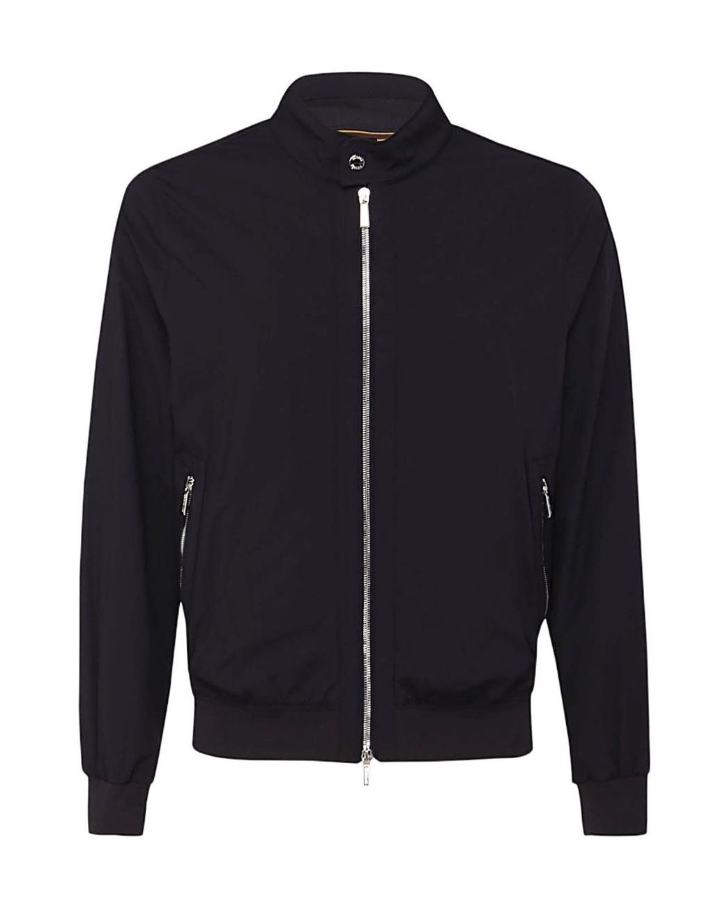 Moorer Blue Alberti Water-Repellent Bomber Jacket for men