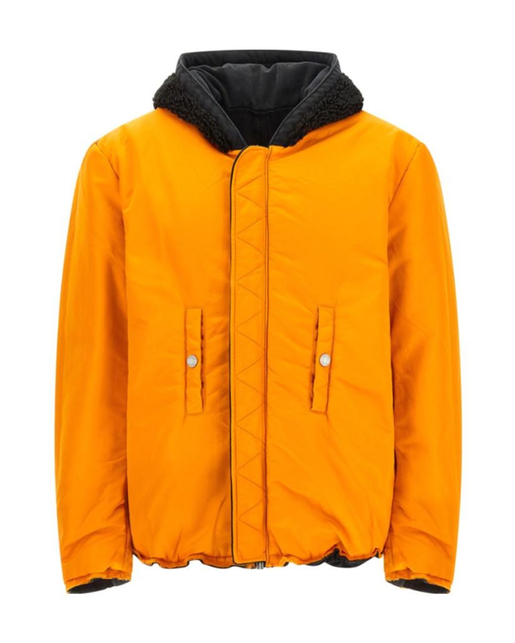 Purple Brand Black Alpha Industries X Reversible Bomber Jacket for men