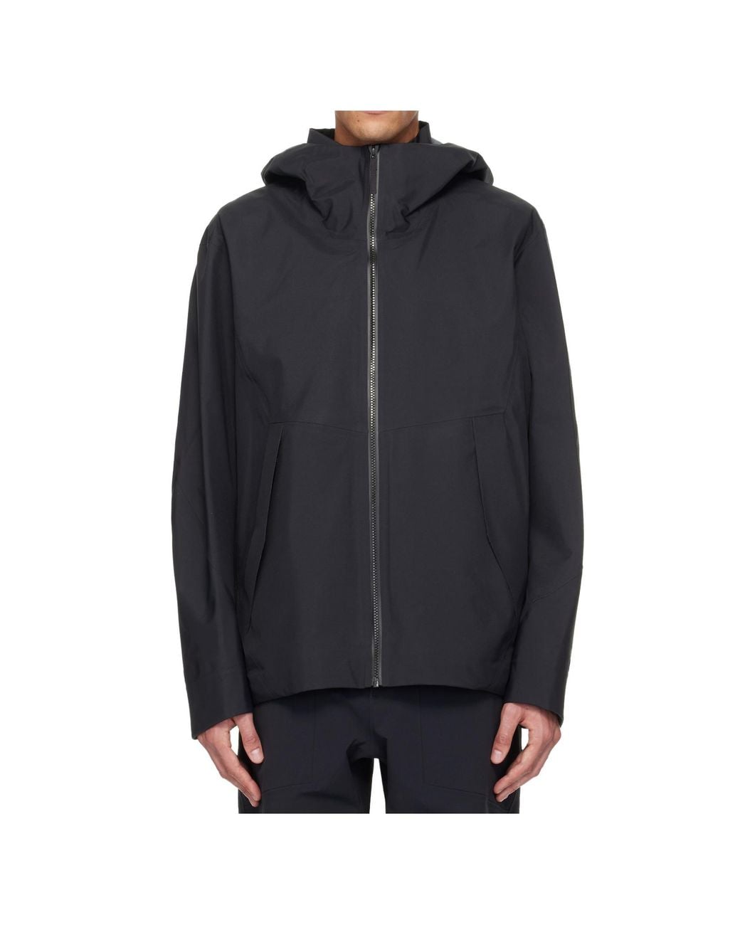 Veilance Black Diode Relaxed-Fit Jacket for men