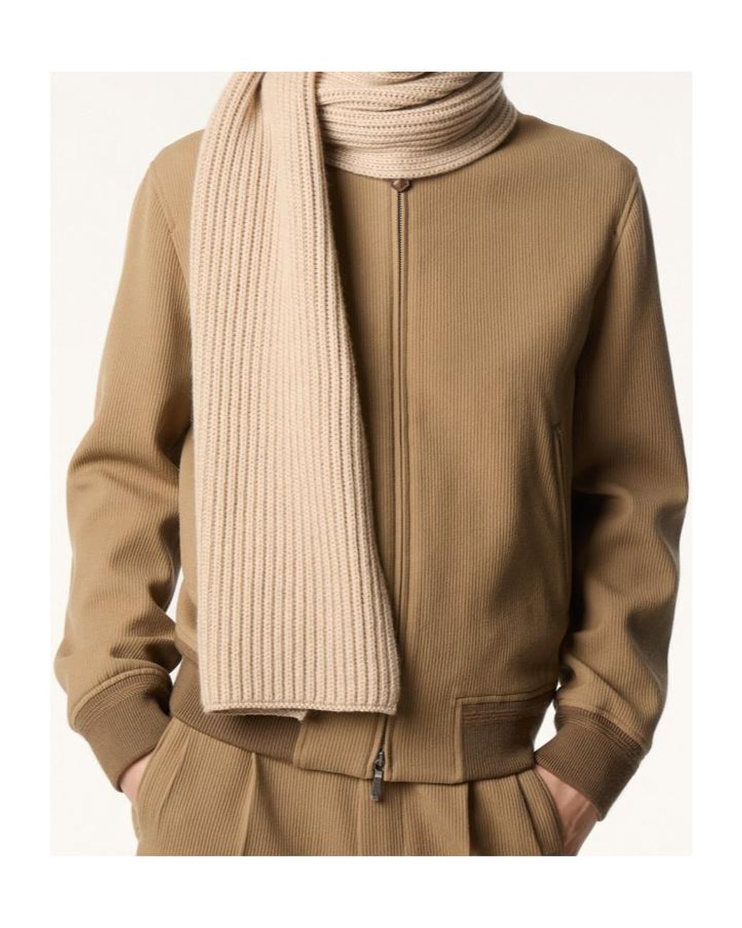 Loro Piana Natural English Scarf for men