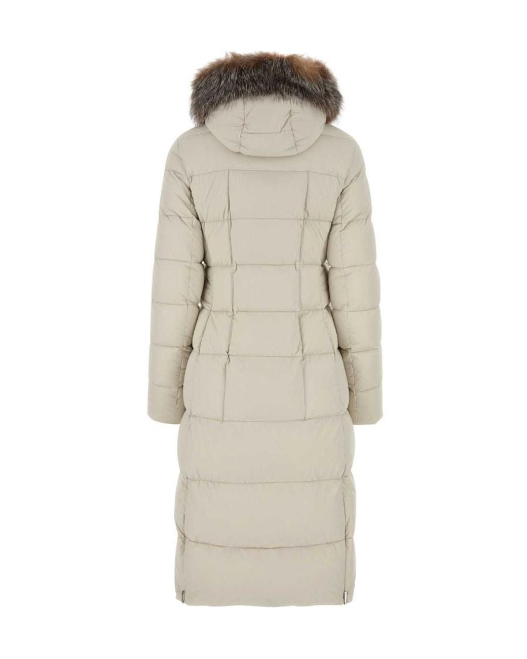 Moorer Natural Zagarakn Hooded Padded Coat