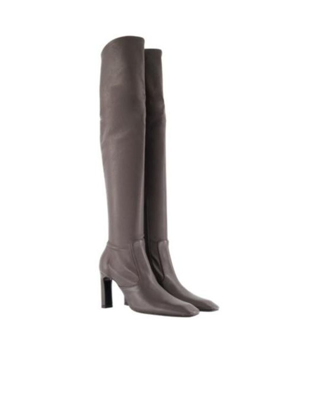 Totême Brown Totême Over-The-Knee Heeled Boots
