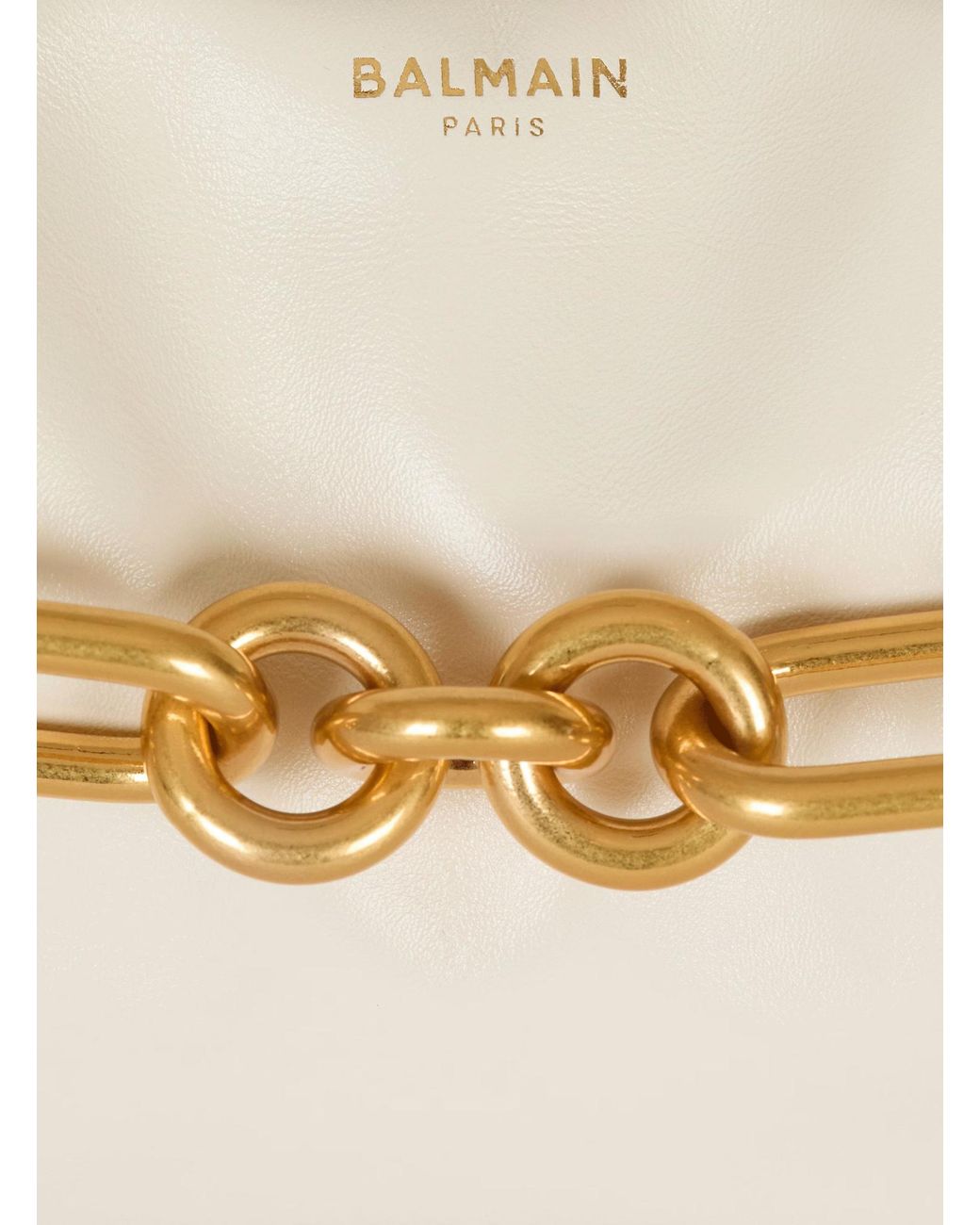 Balmain Metallic Medium Sync Bag