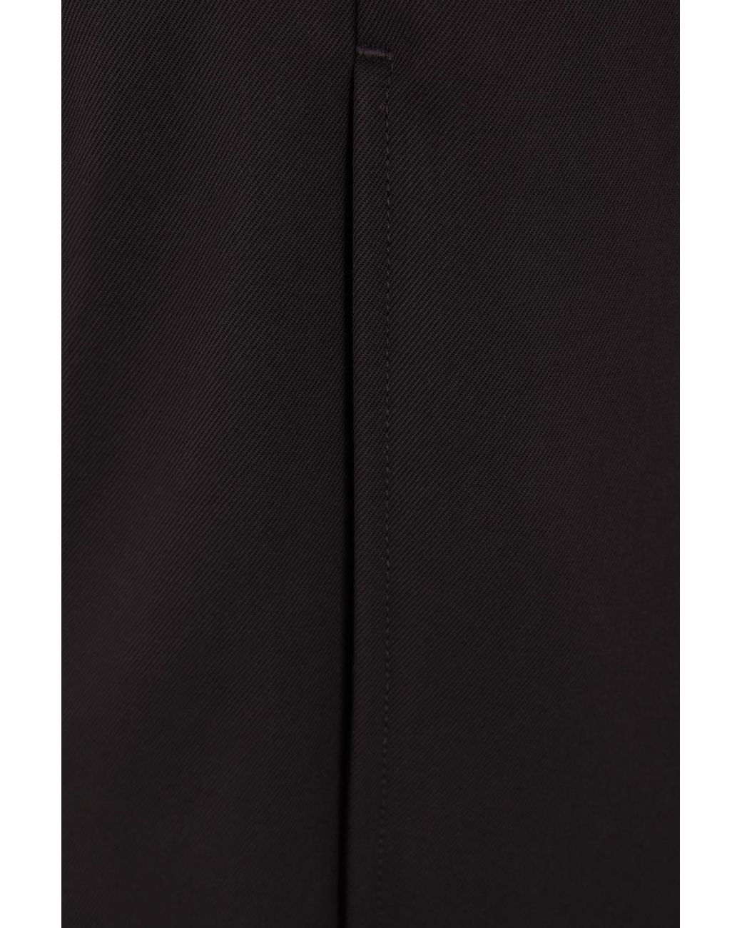 Loewe Black Asymmetric High-Waisted Wrap Skirt