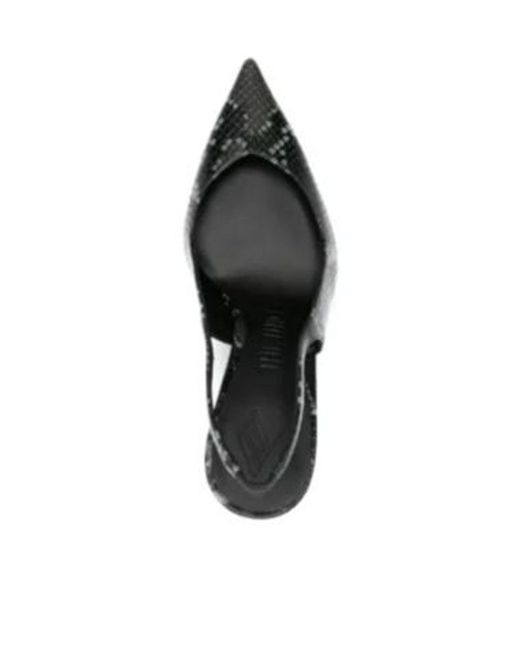 The Attico Black 105Mm Cheope Pumps