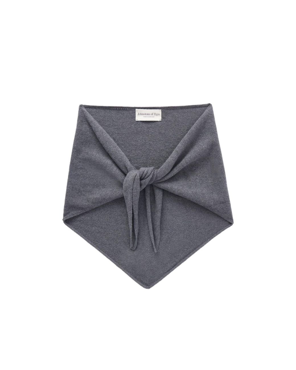 Johnstons Gray Reel Cashmere Scarf