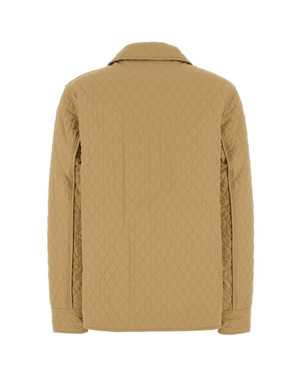 Burberry Natural Checked Quilted Reversible Jacket