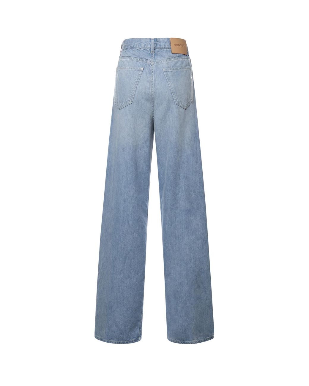 Dondup Blue Wide-Leg Jeans