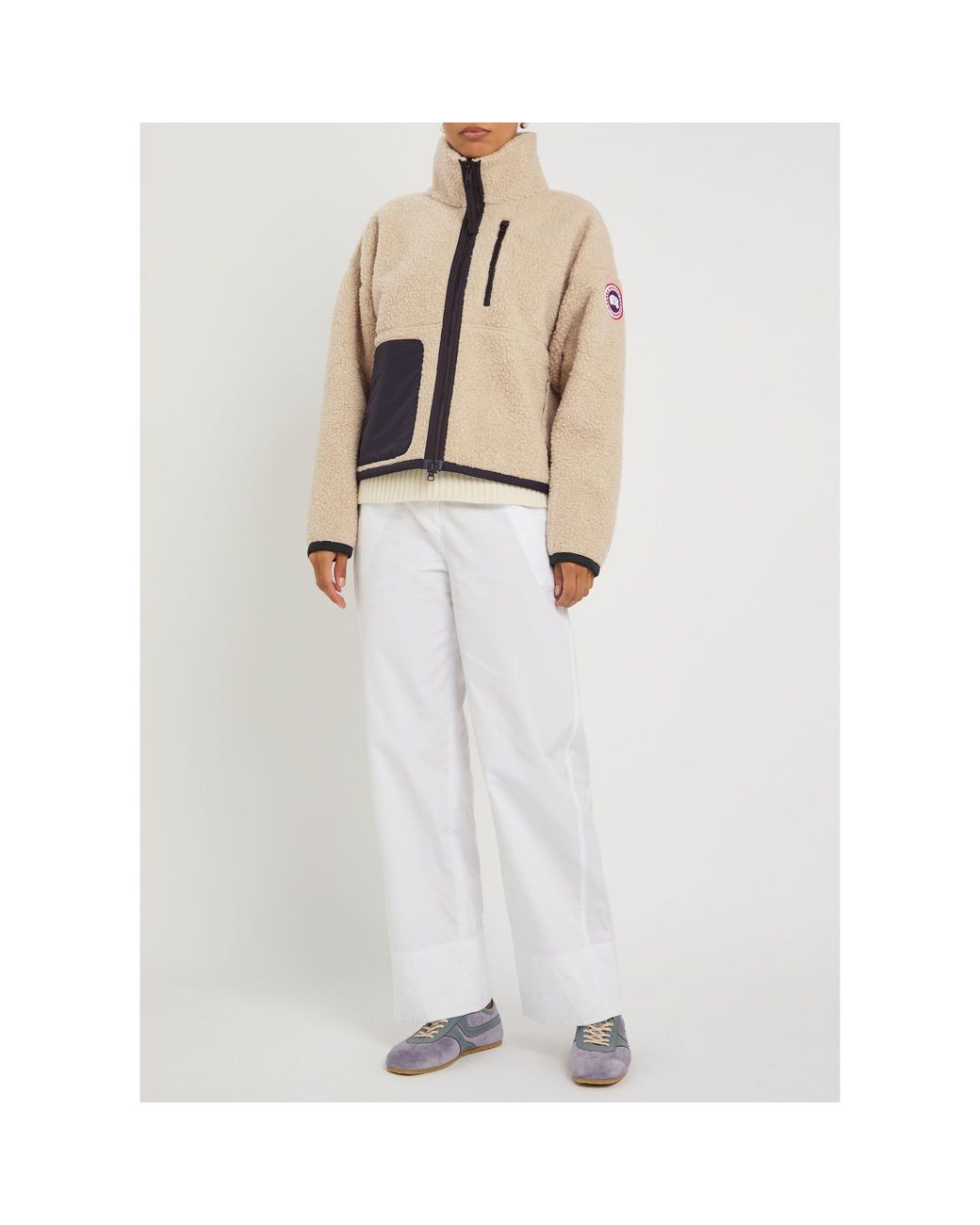 Canada Goose Natural Wool Blend Jacket