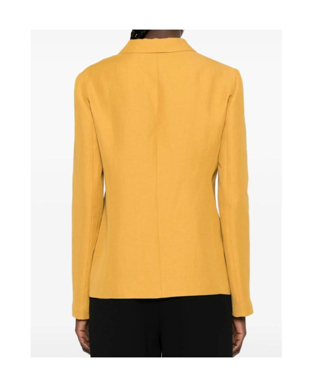 Fabiana Filippi Yellow フラップポケット ジャケット