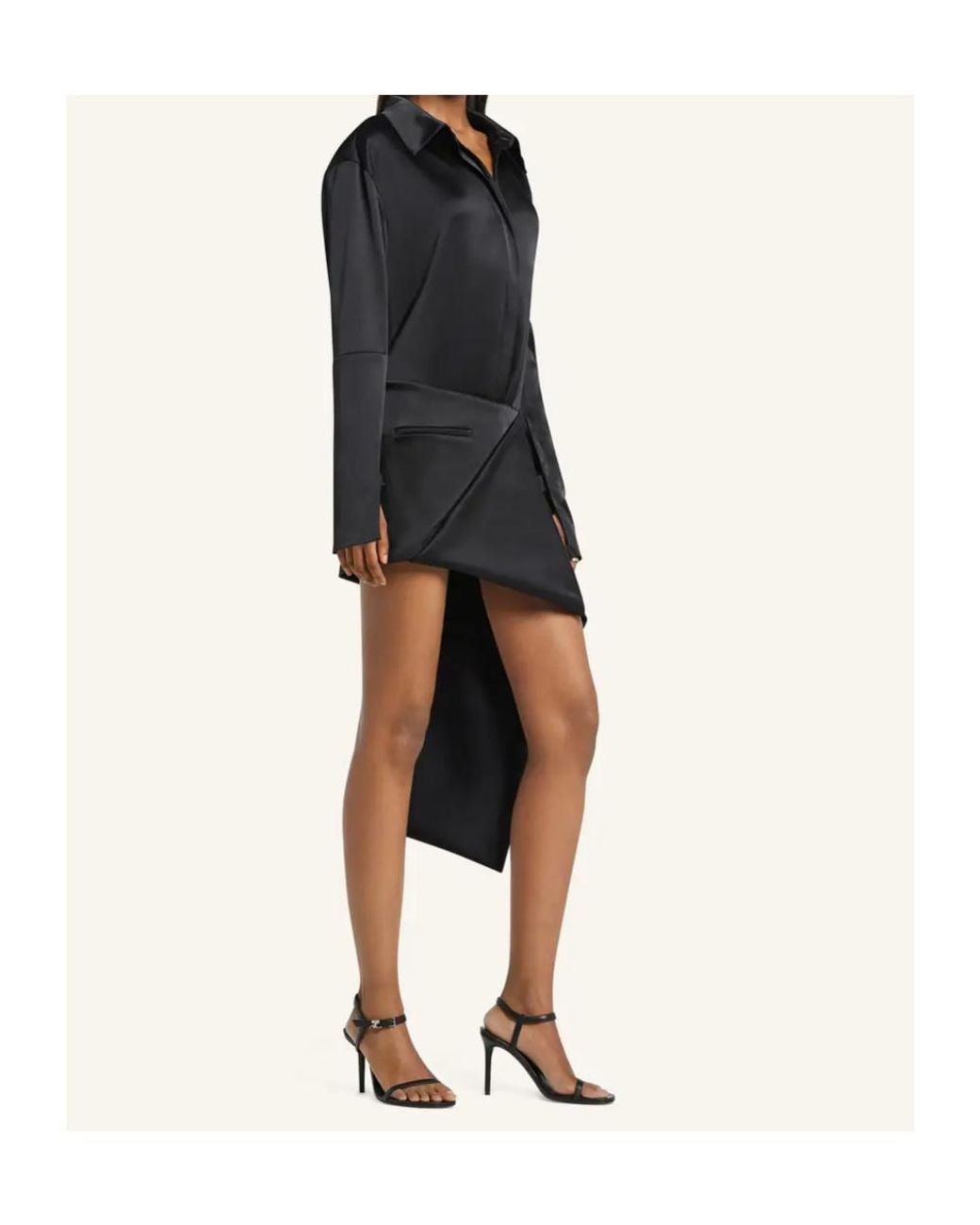 Courreges Blue Courrèges Satin Shirt