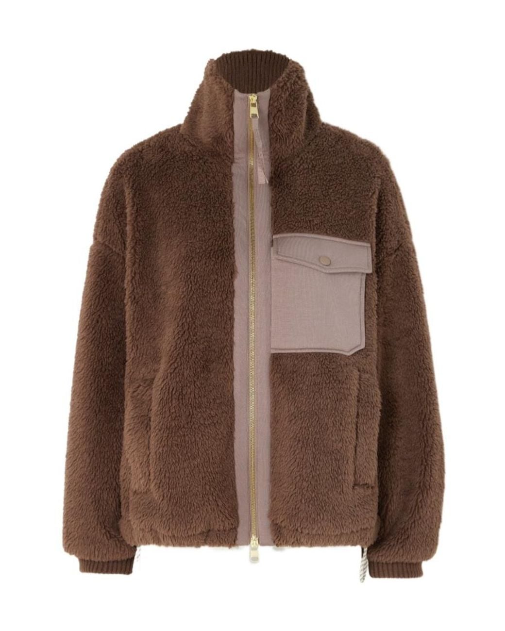 Varley Brown Lowell Sherpa Jacket