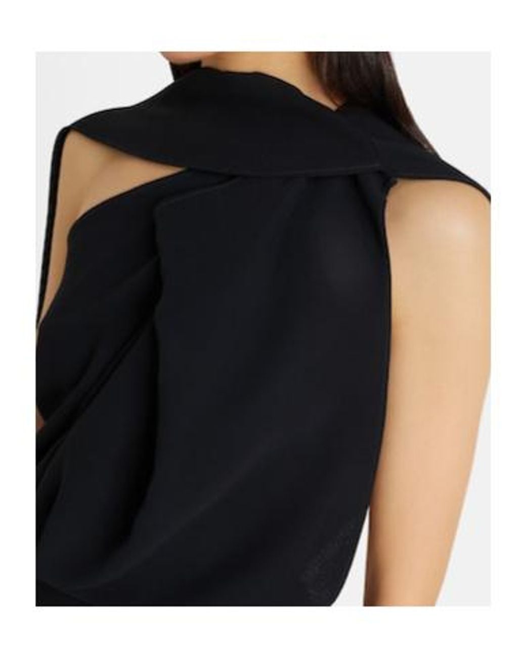 Maticevski Black Priority Draped Gown
