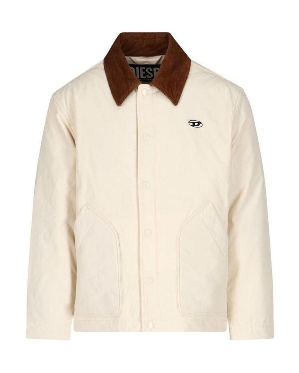 DIESEL Natural Thickened Casual Jacket for men