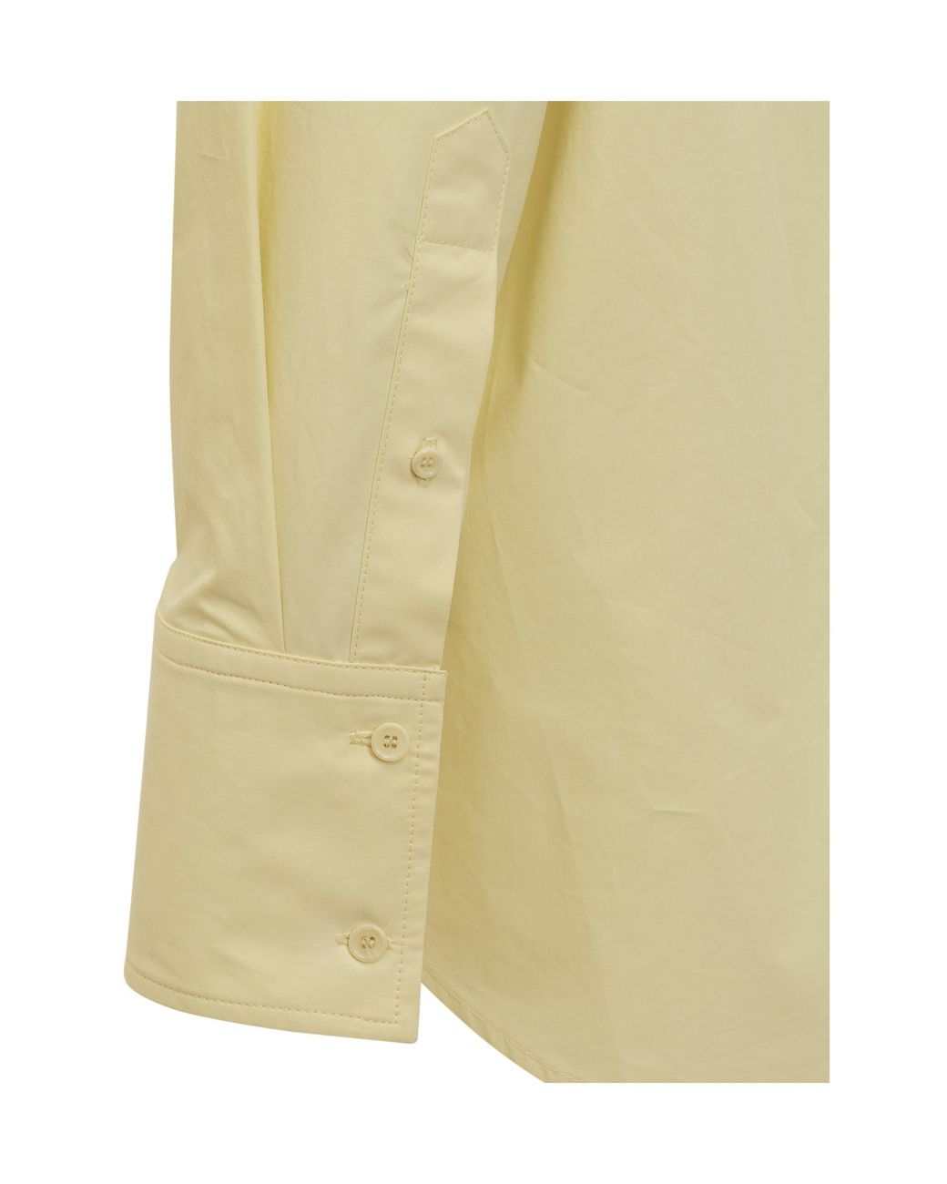 J.W. Anderson Yellow Long-Sleeved Camisole Shirt