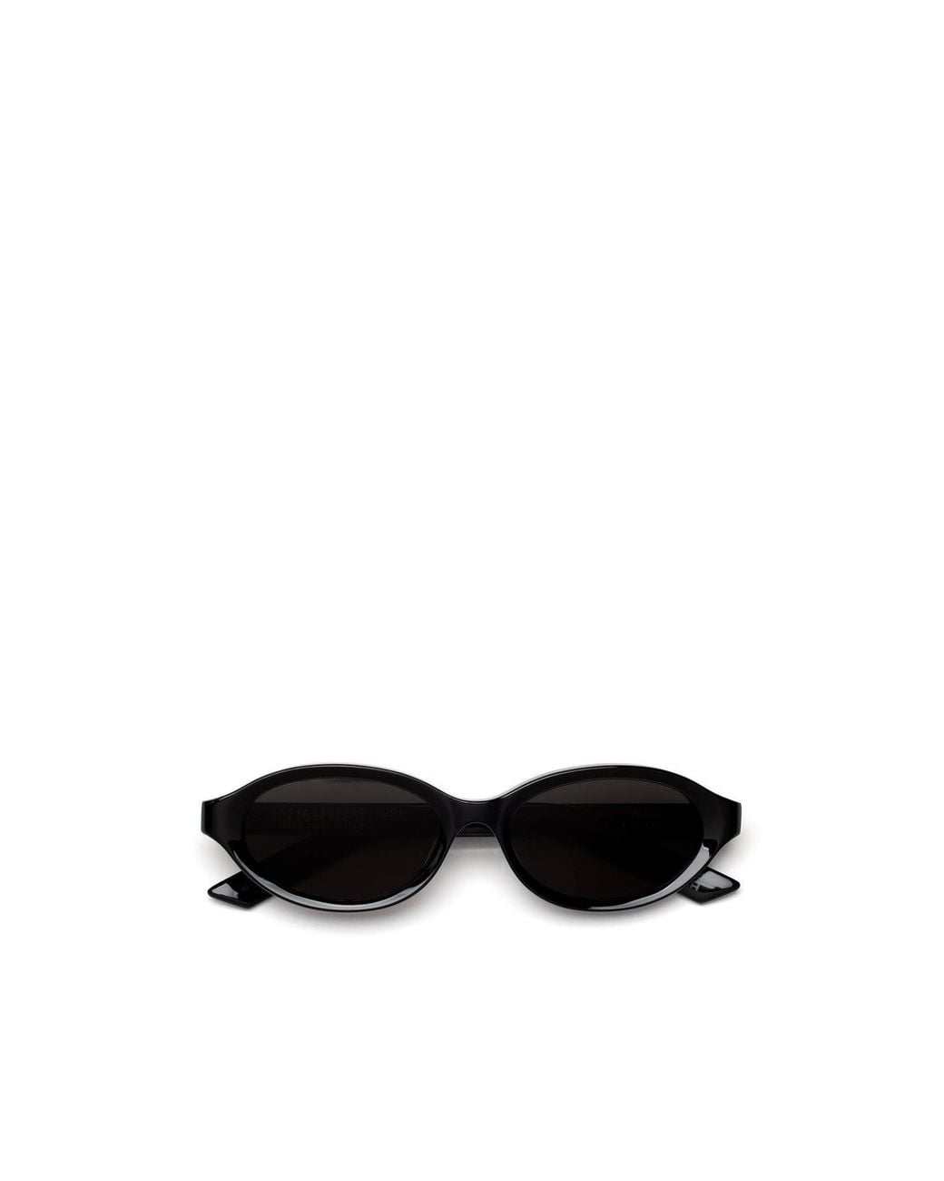 Retrosuperfuture White Parola Oval Frame Sunglasses for men