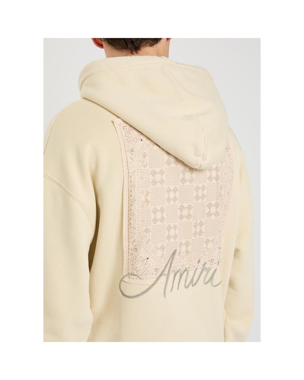 Amiri Natural Simple Cotton Sweatshirt for men