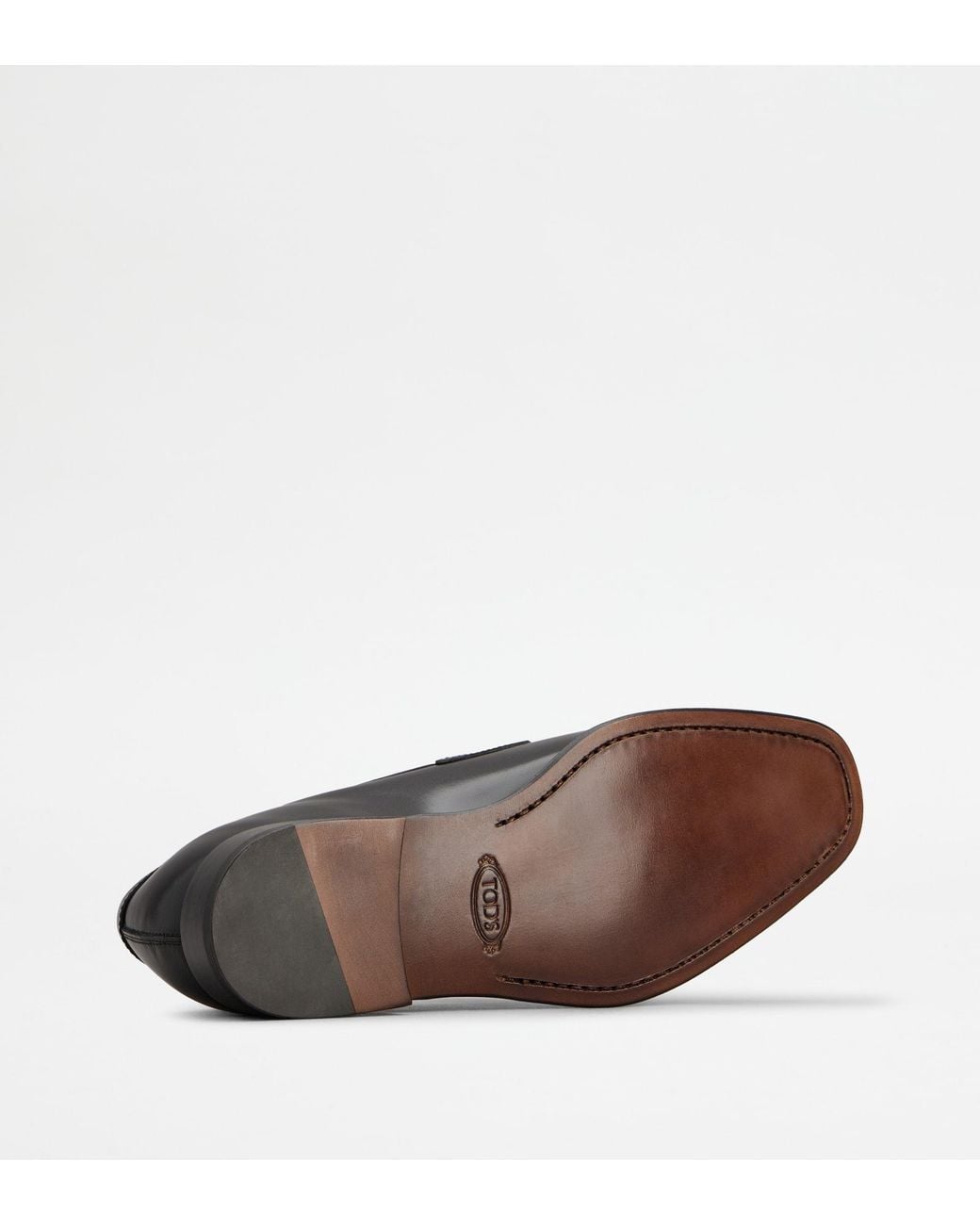 Tod's Black Logo Loafers for men