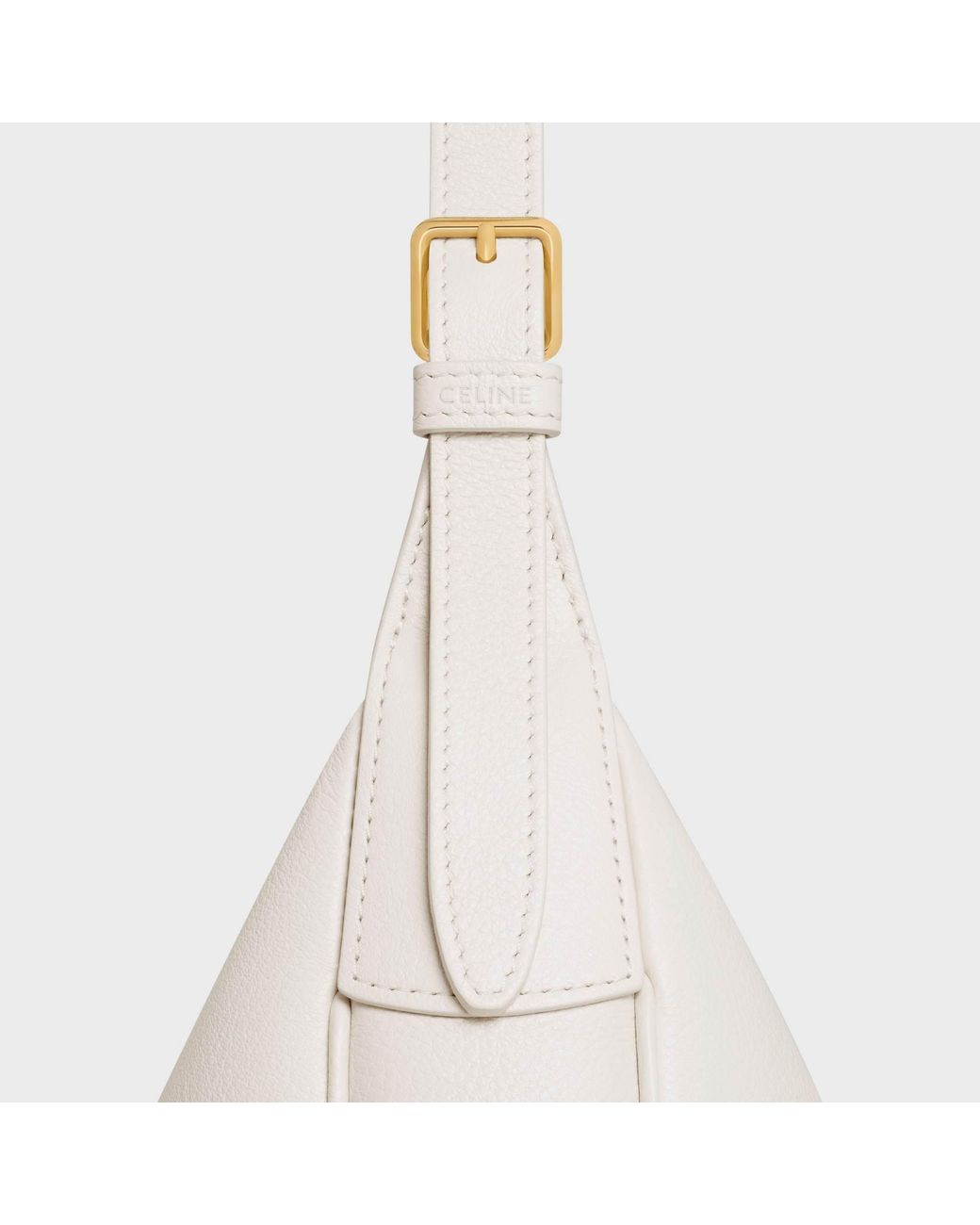 Céline White Small Heloïse Bag
