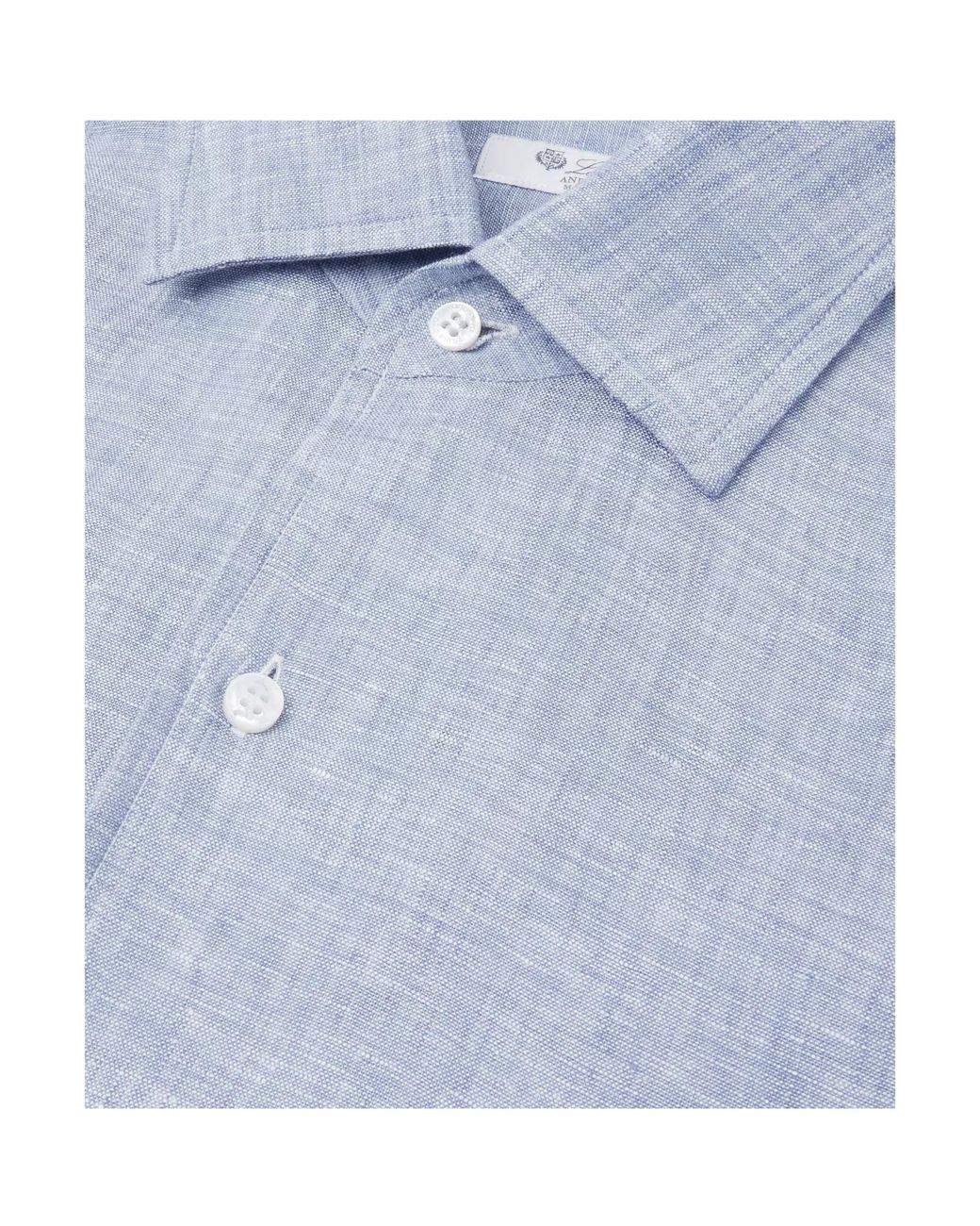 Loro Piana Blue André Shirt for men
