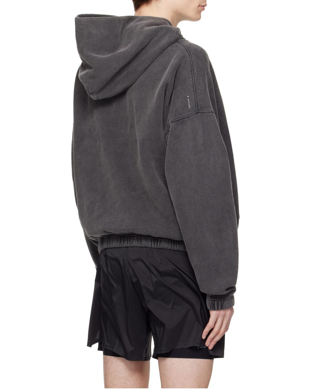 Satisfy Gray Softcell Hoodie for men