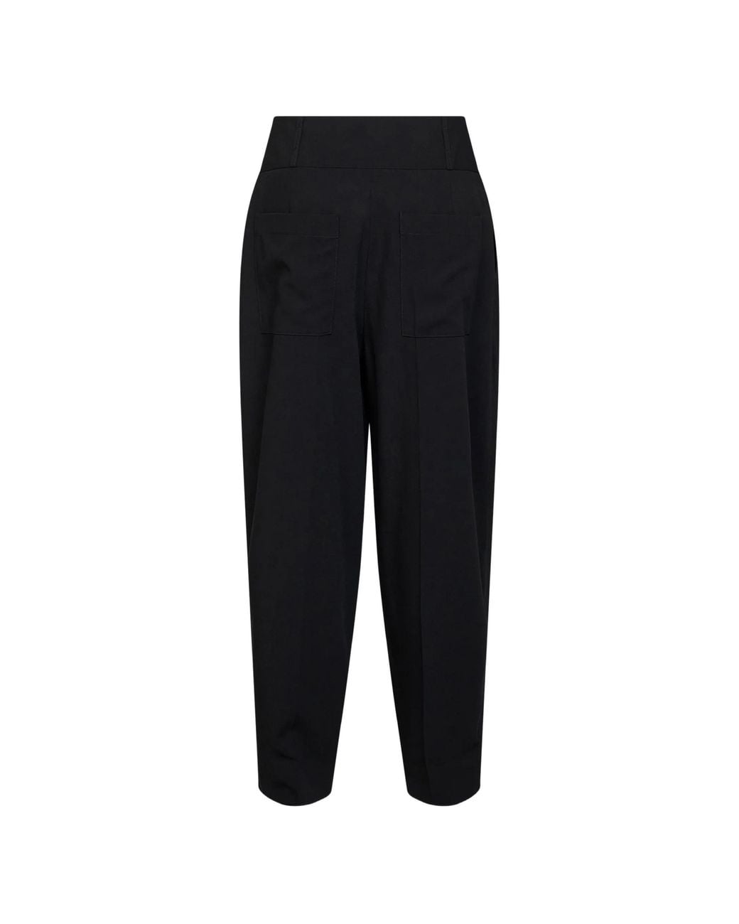 Totême  Black Totême Balloon High-Waist Pants