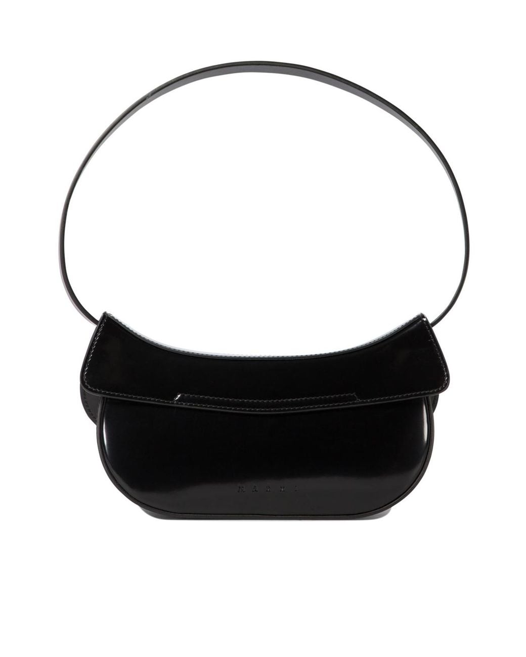 Marni Black Butterfly Small Hobo Bag