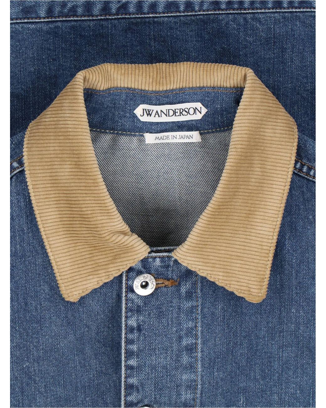 J.W. Anderson Blue Jw Anderson Denim Jacket for men