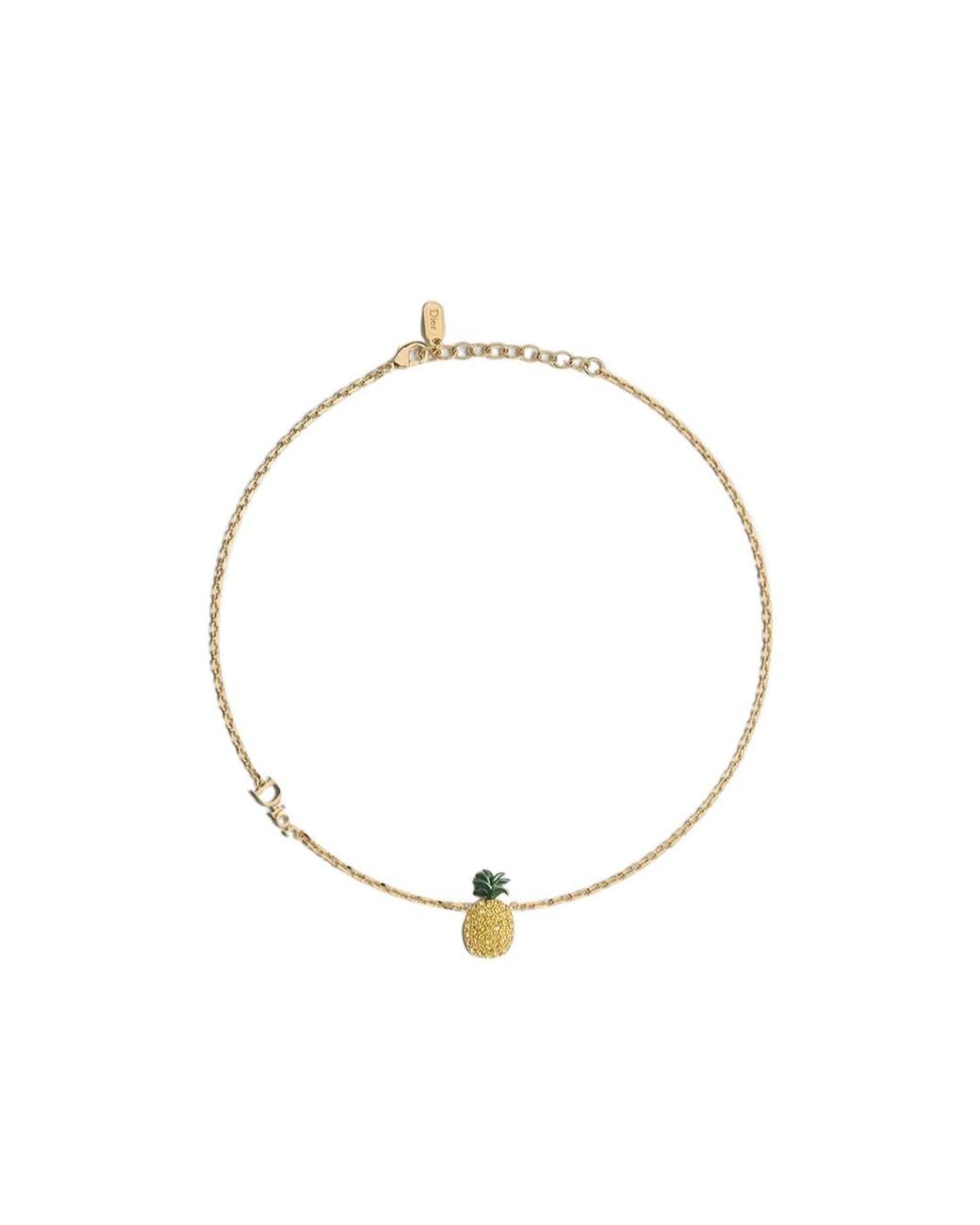 Dior Metallic Sparkling Fruit Necklace