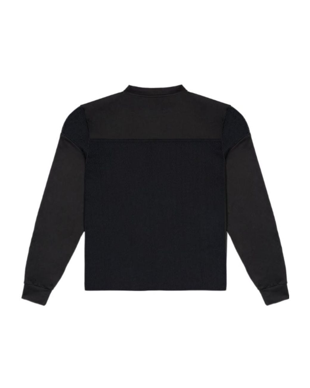 M I S B H V Black Teddy Football Longsleeve for men