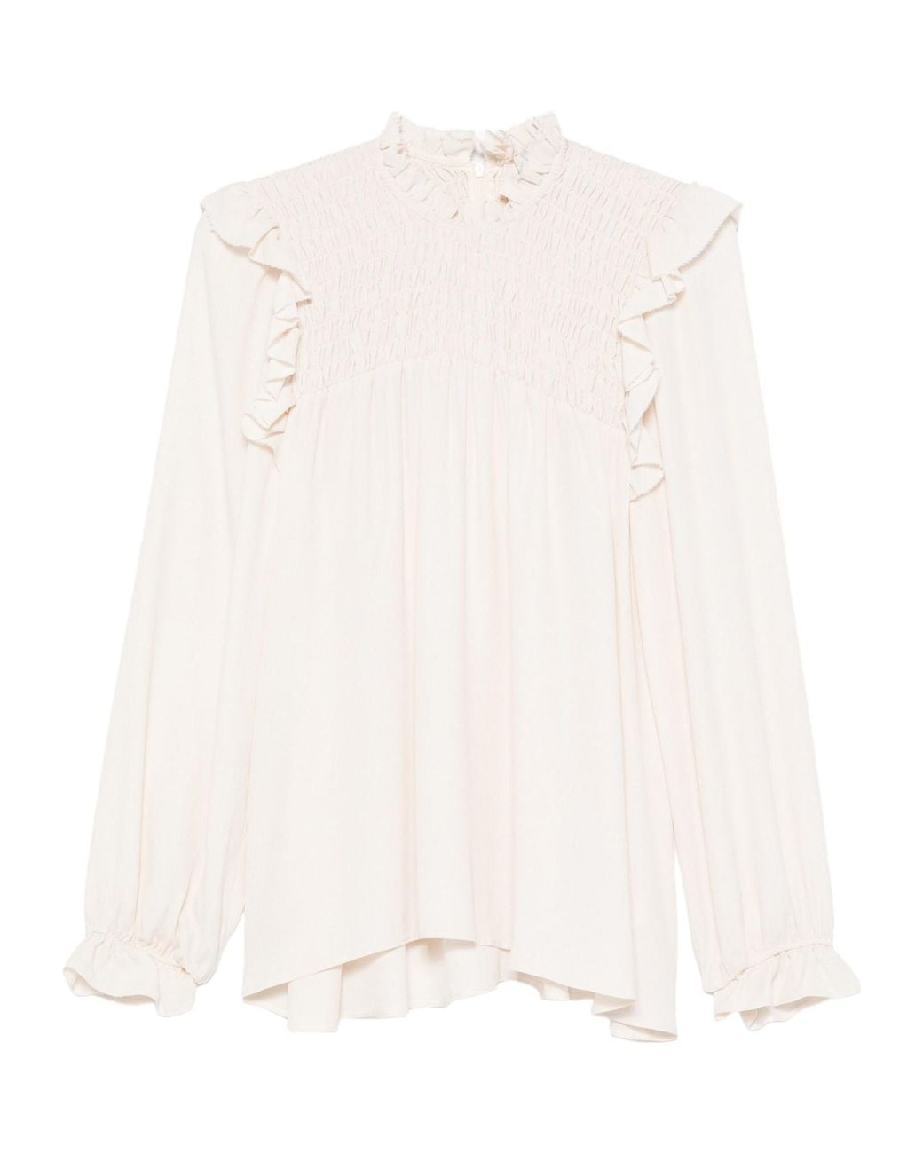 Forte_forte White Long-Sleeved Top