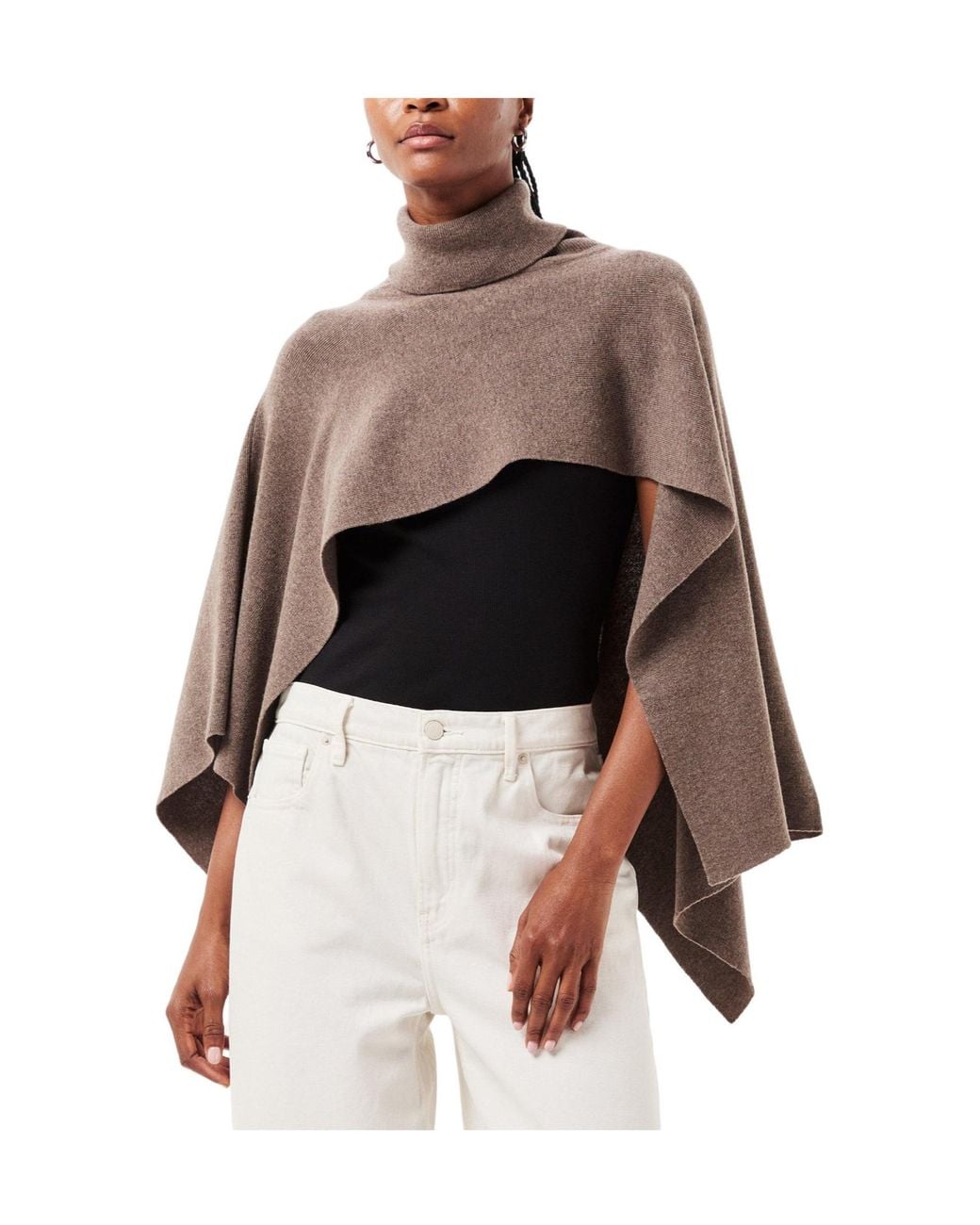 Magda Butrym Brown Minimal Knit Sweater