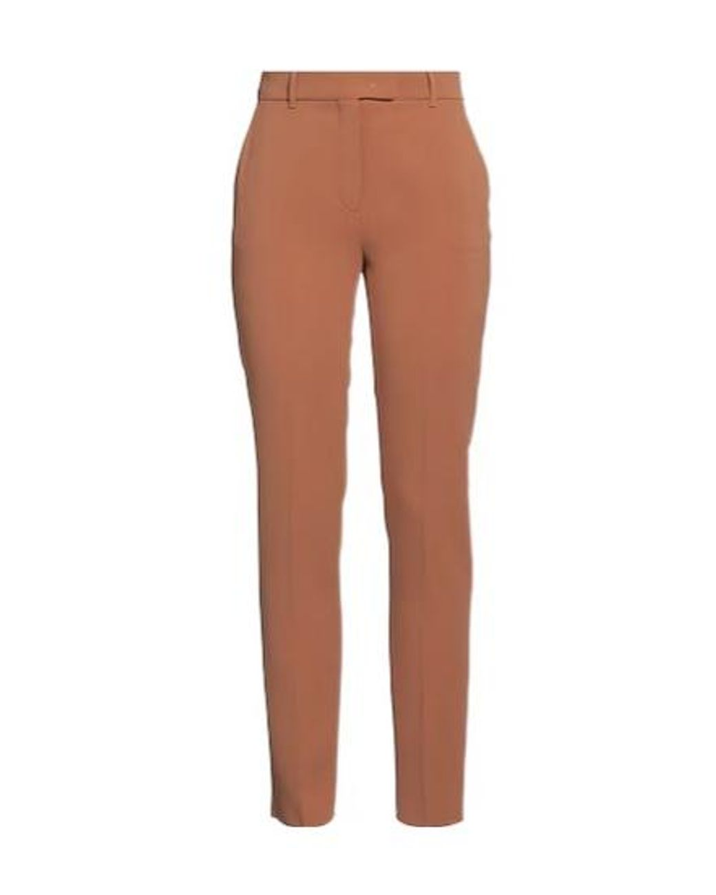 Max Mara Brown Slim-Fit Suit Trousers