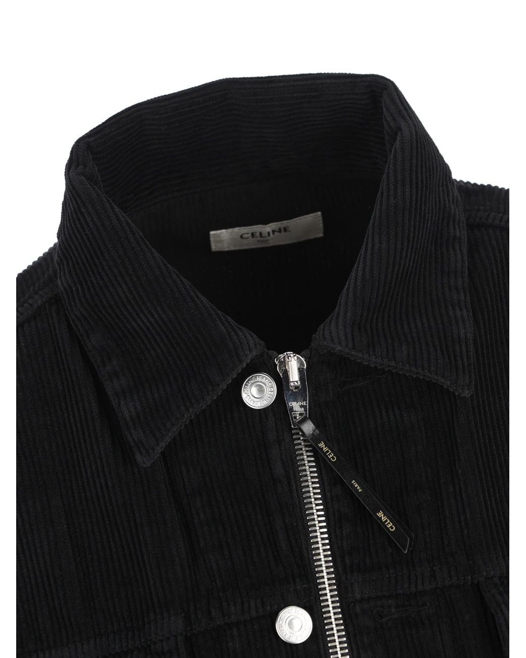 Céline Black Trucker Jacket