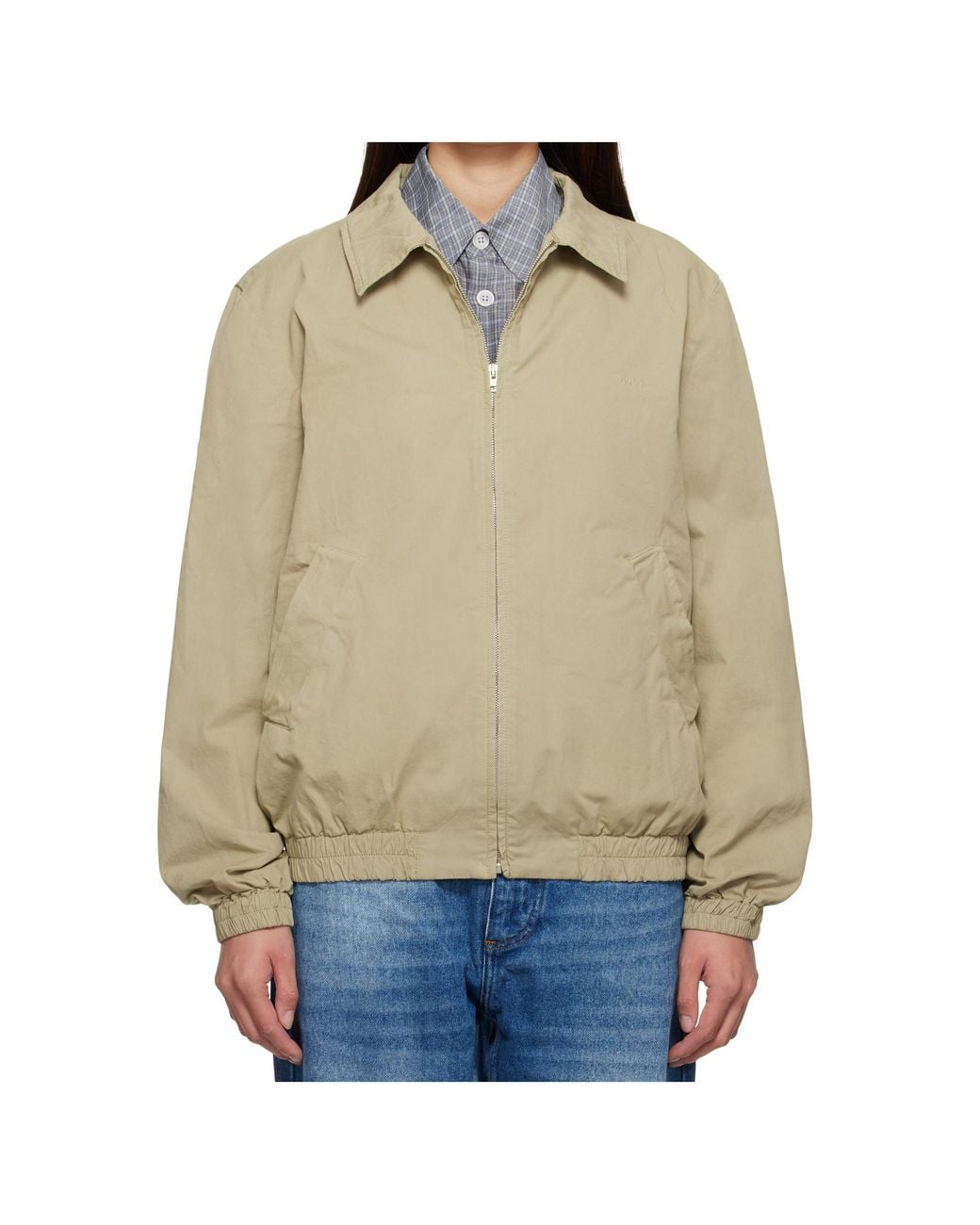 A.P.C. Green Gilbert Jacket for men