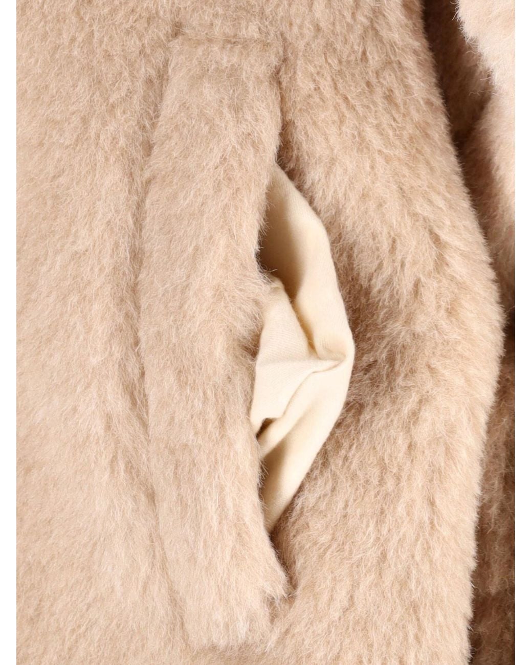 Max Mara Natural Corvino1 Button-Up Cape